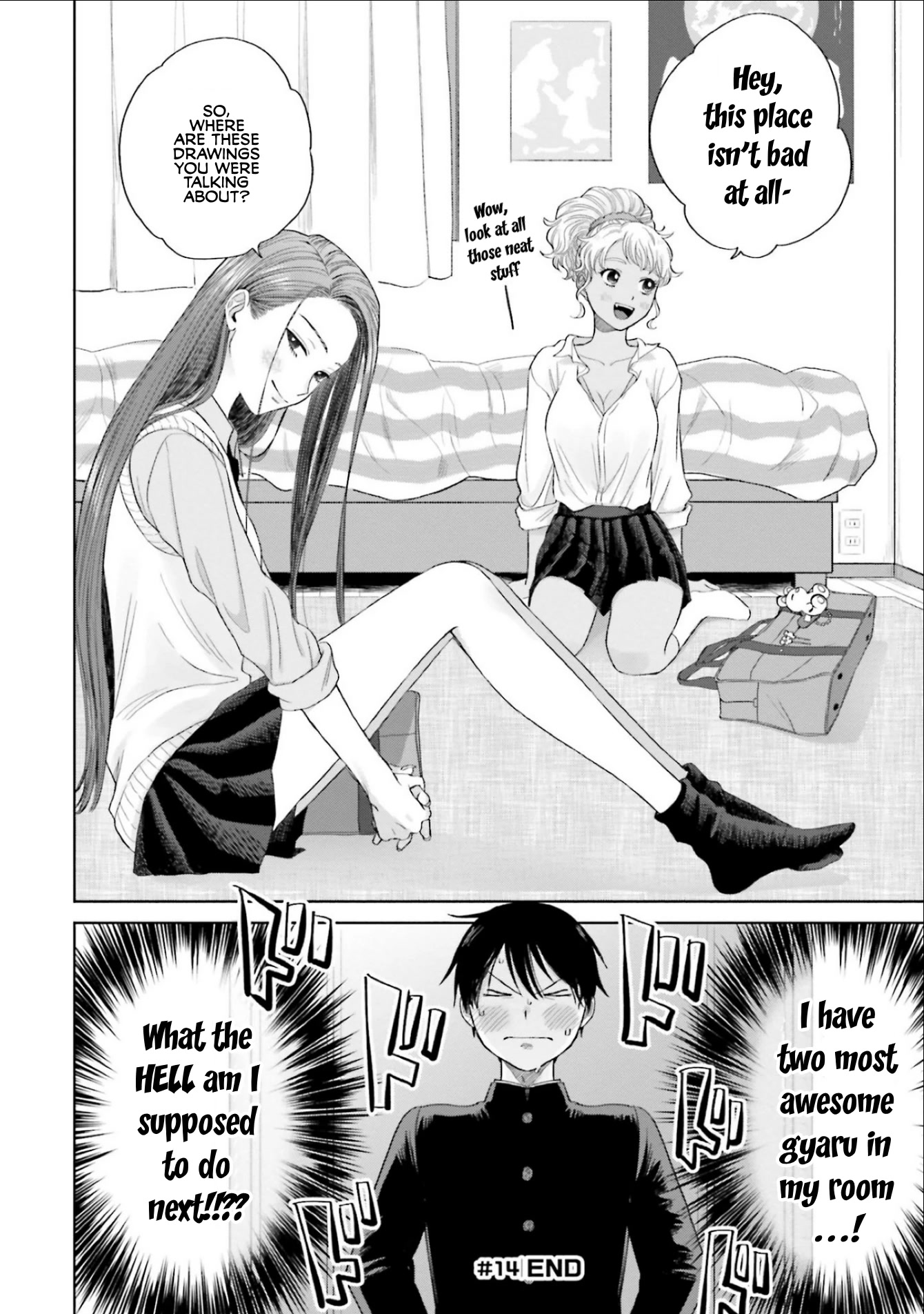 Gal Can’t Be Kind to Otaku!? Chapter 3 - Page 20 in English