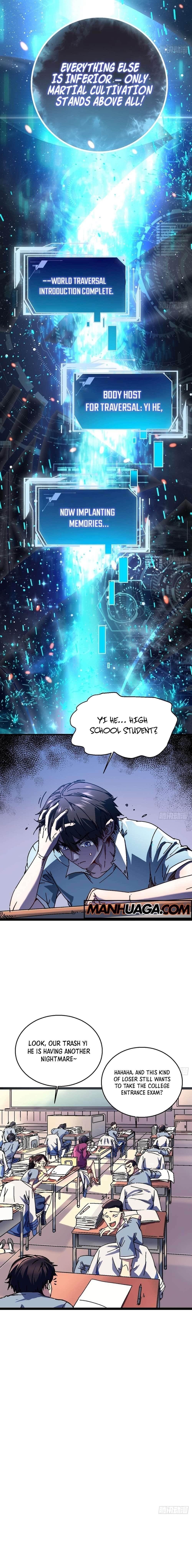 Martial Evolution: Start by Awakening the King of Monsters Chapter 1 - Page 4 in English