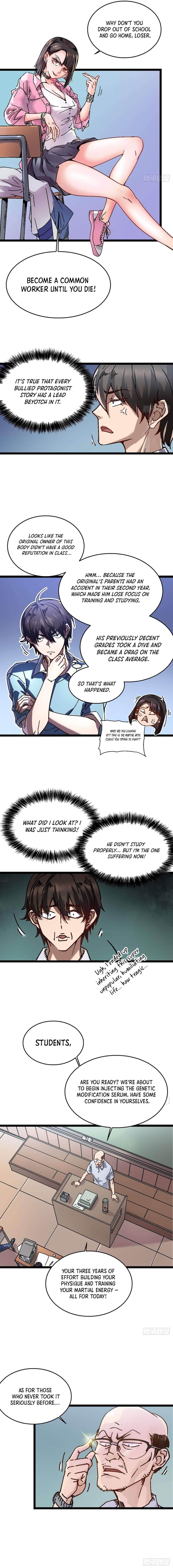 Martial Evolution: Start by Awakening the King of Monsters Chapter 1 - Page 5 in English