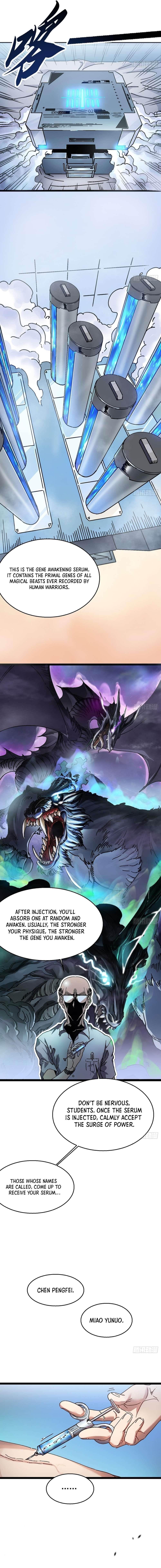 Martial Evolution: Start by Awakening the King of Monsters Chapter 1 - Page 7 in English