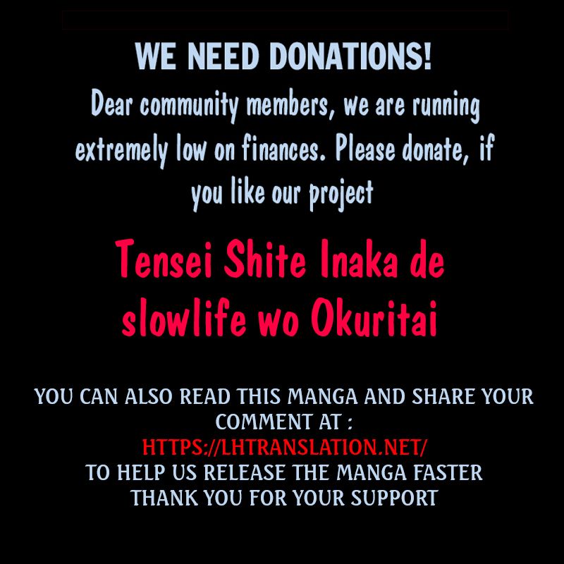 Tensei Shite Inaka de slowlife wo Okuritai Chapter 30 - Page 29 in English