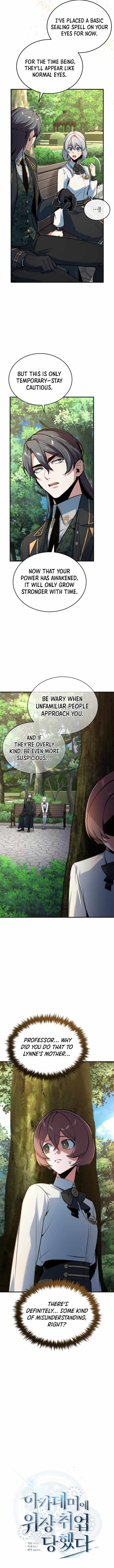 I Got a Fake Job at the Academy Chapter 116 - Page 9 in English
