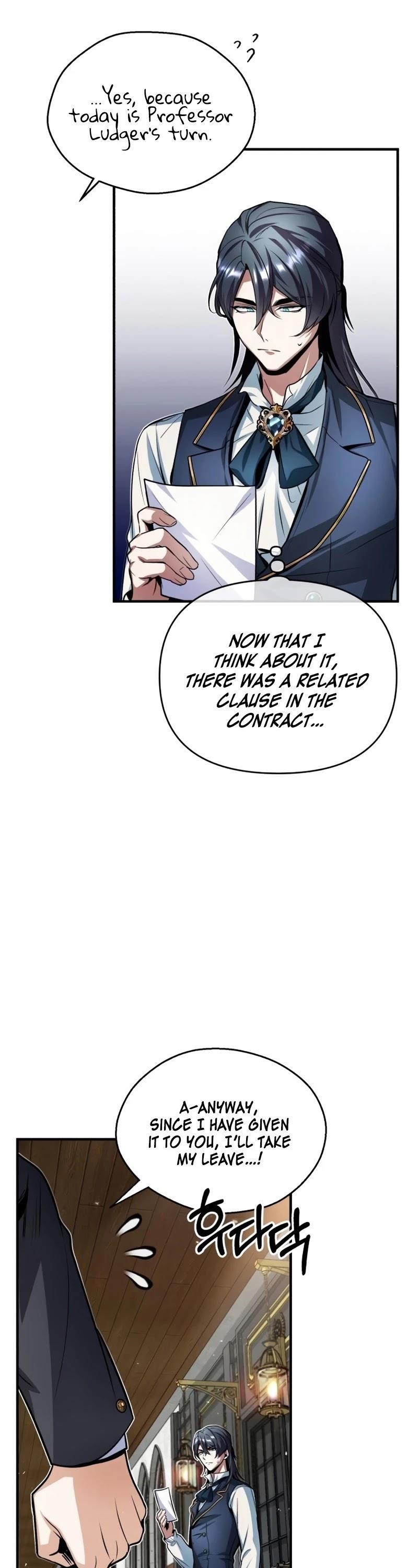 I Got a Fake Job at the Academy Chapter 9 - Page 23 in English