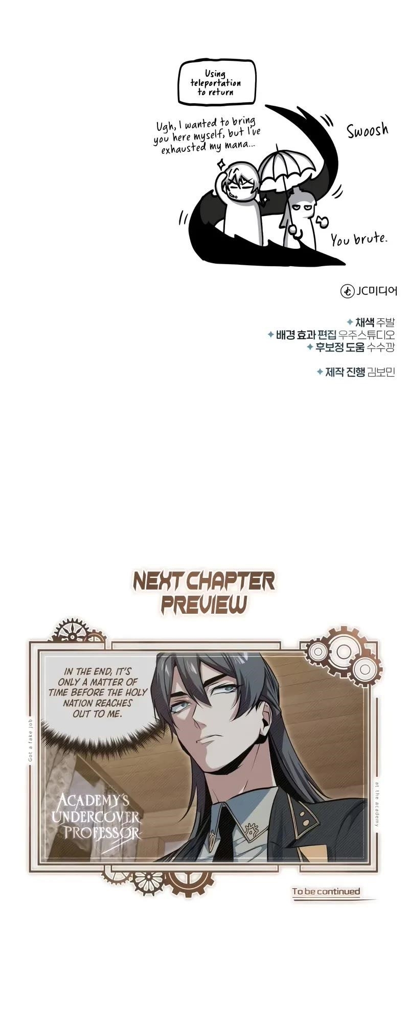 I Got a Fake Job at the Academy Chapter 97 - Page 64 in English