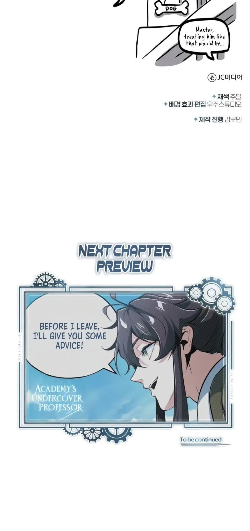 I Got a Fake Job at the Academy Chapter 98 - Page 61 in English