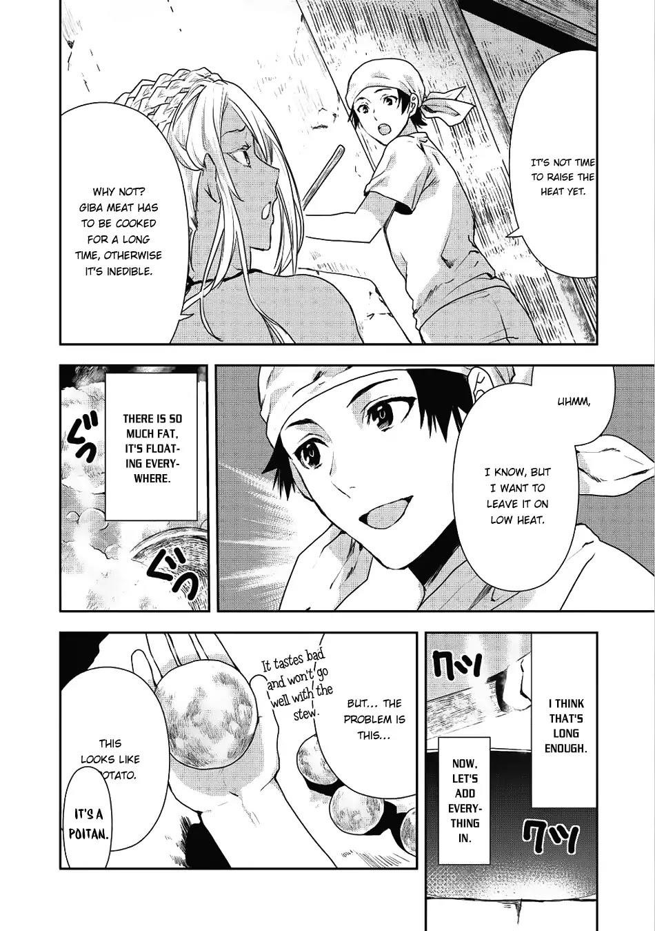 Isekai Ryouridou Chapter 4 - Page 15 in English
