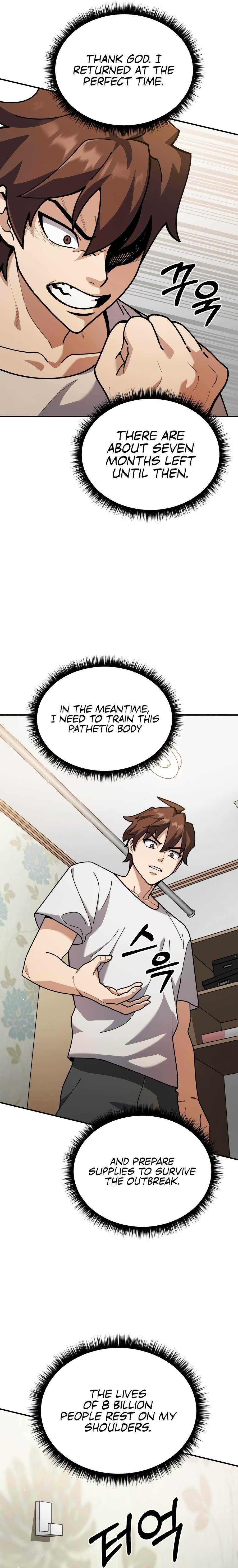 I Regressed but the World Didn’t Fall Chapter 1 - Page 20 in English