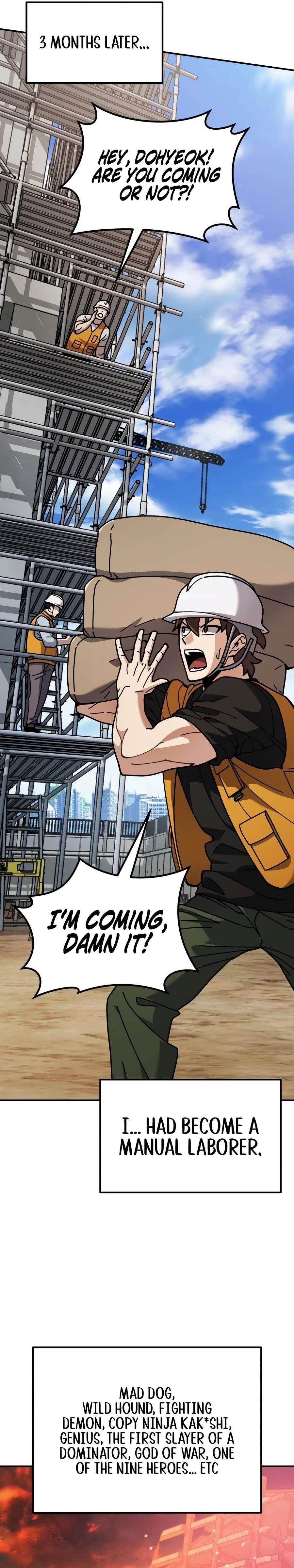 I Regressed but the World Didn’t Fall Chapter 1 - Page 33 in English