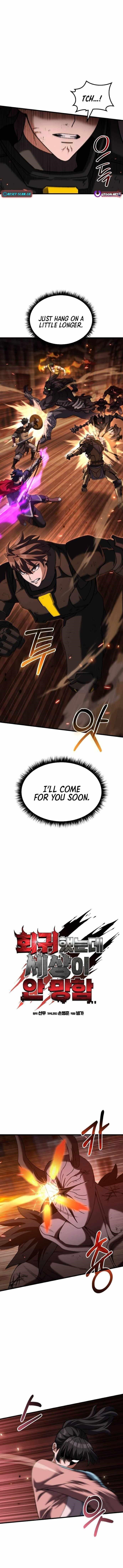I Regressed but the World Didn’t Fall Chapter 59 - Page 13 in English