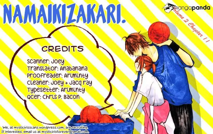 Namaikizakari Chapter 13 - Page 33 in English