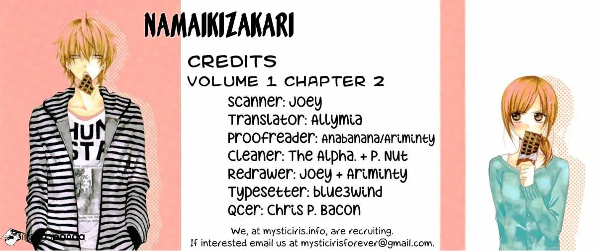 Namaikizakari Chapter 2 - Page 33 in English