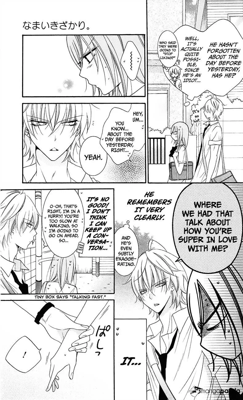 Namaikizakari Chapter 34 - Page 9 in English