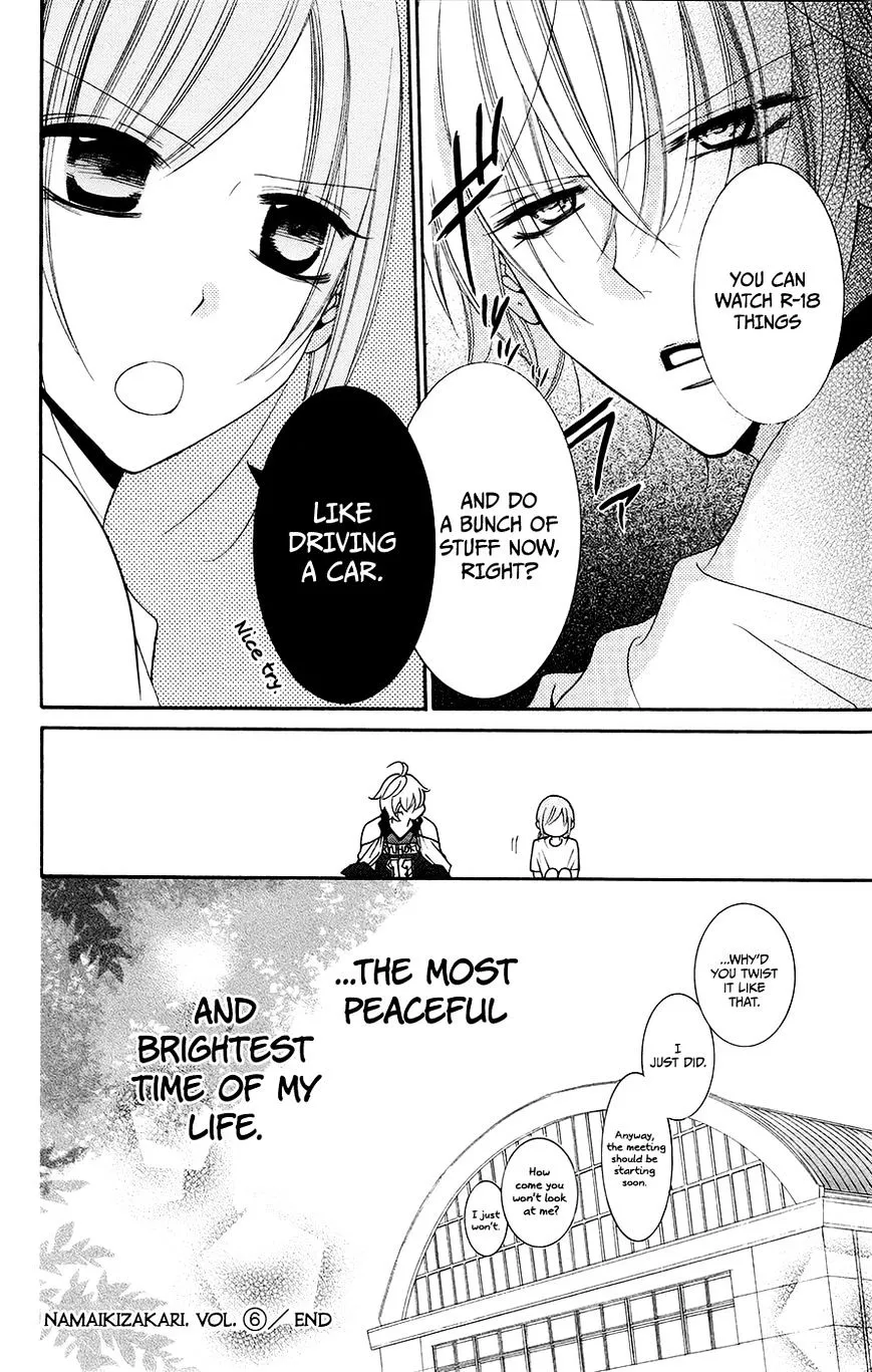 Namaikizakari Chapter 35 - Page 30 in English