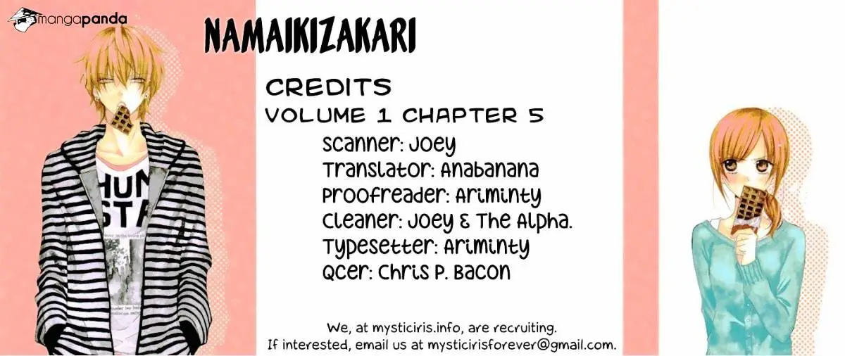 Namaikizakari Chapter 5 - Page 27 in English