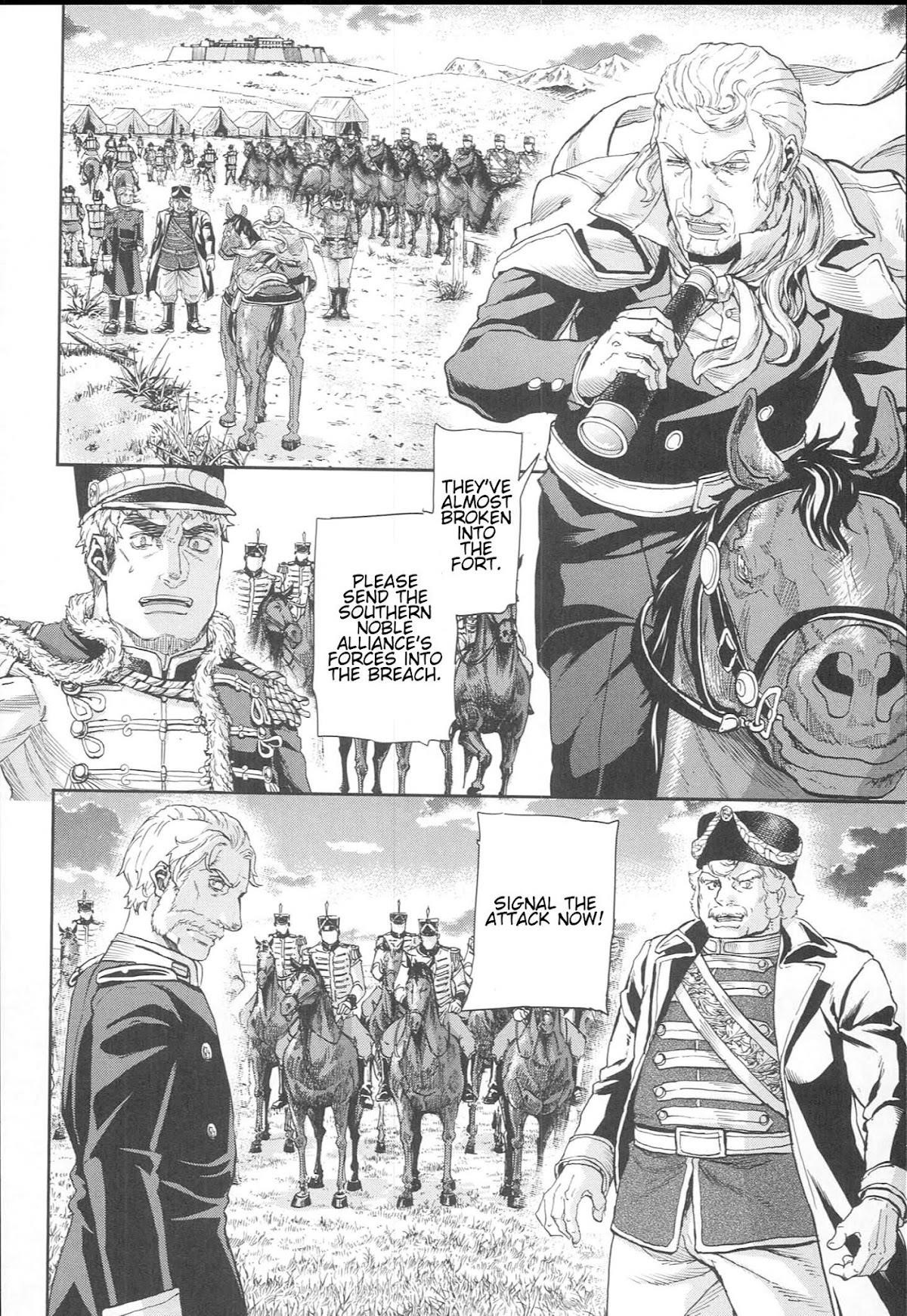 Gunka no Baltzar Chapter 49 - Page 16 in English