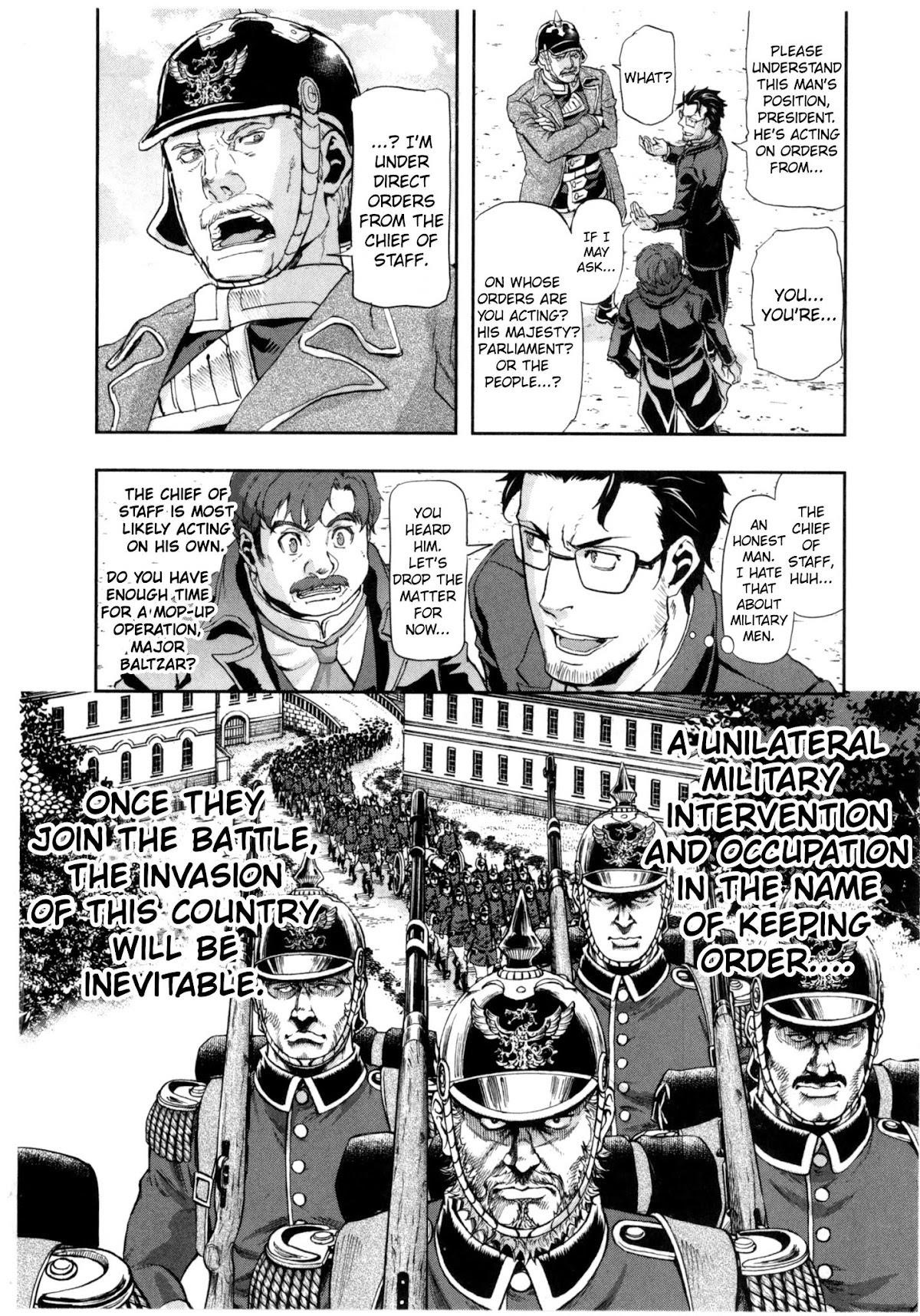 Gunka no Baltzar Chapter 59 - Page 22 in English