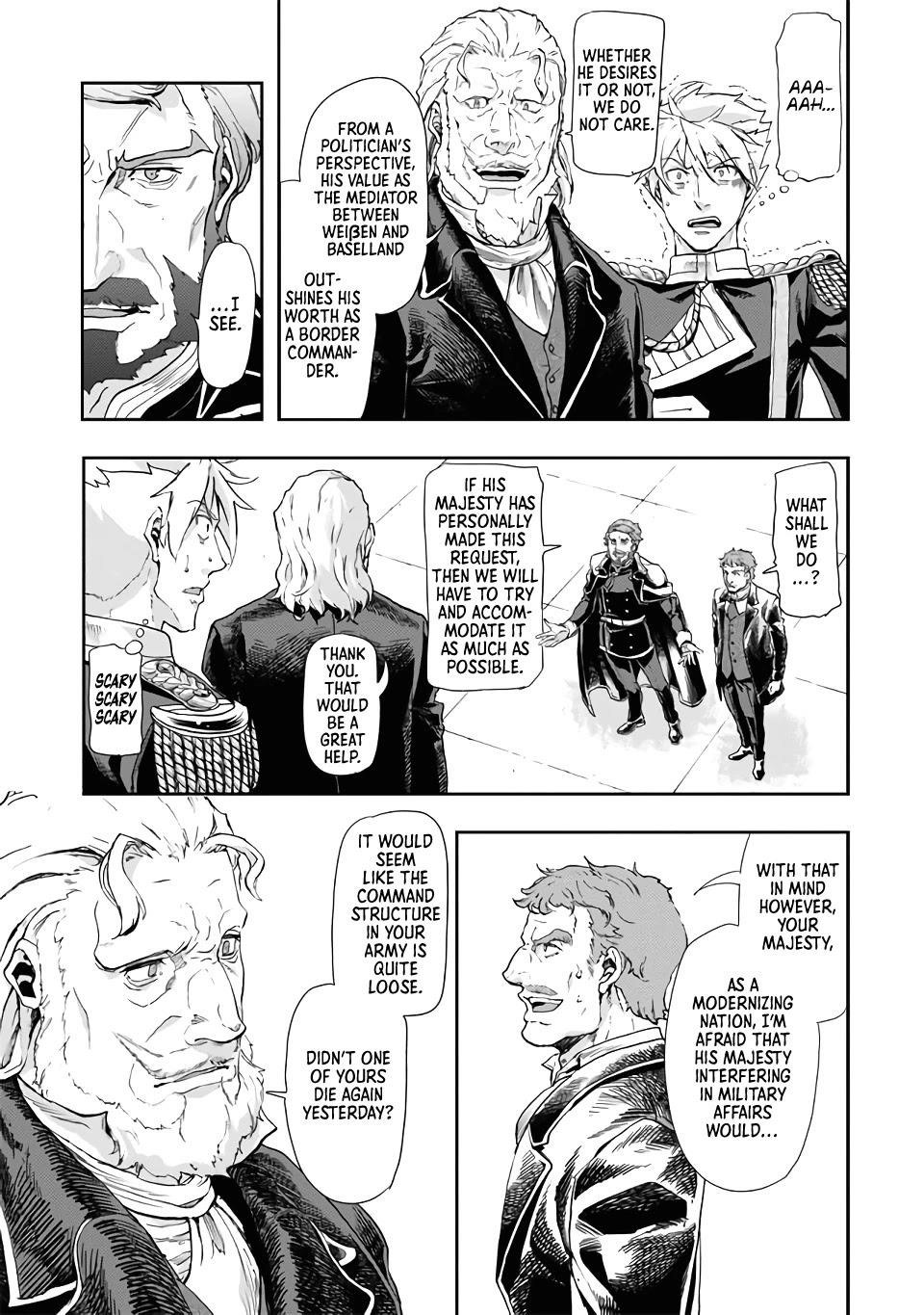Gunka no Baltzar Chapter 66 - Page 23 in English
