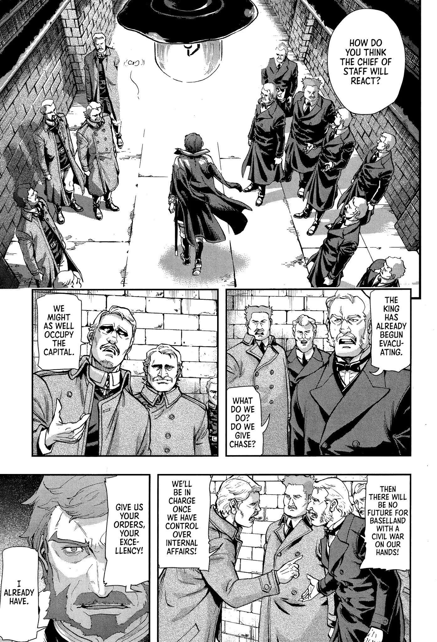 Gunka no Baltzar Chapter 68 - Page 22 in English