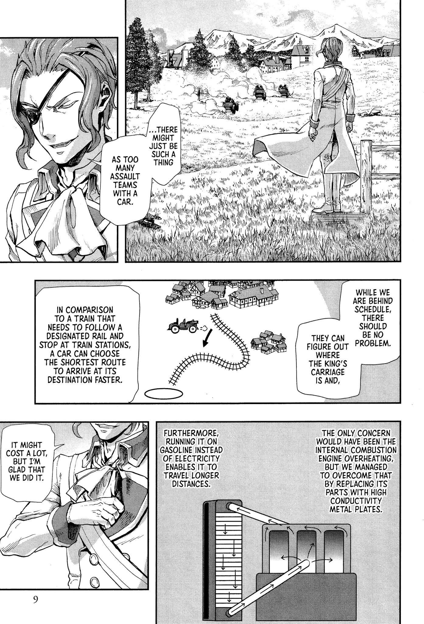 Gunka no Baltzar Chapter 69 - Page 9 in English