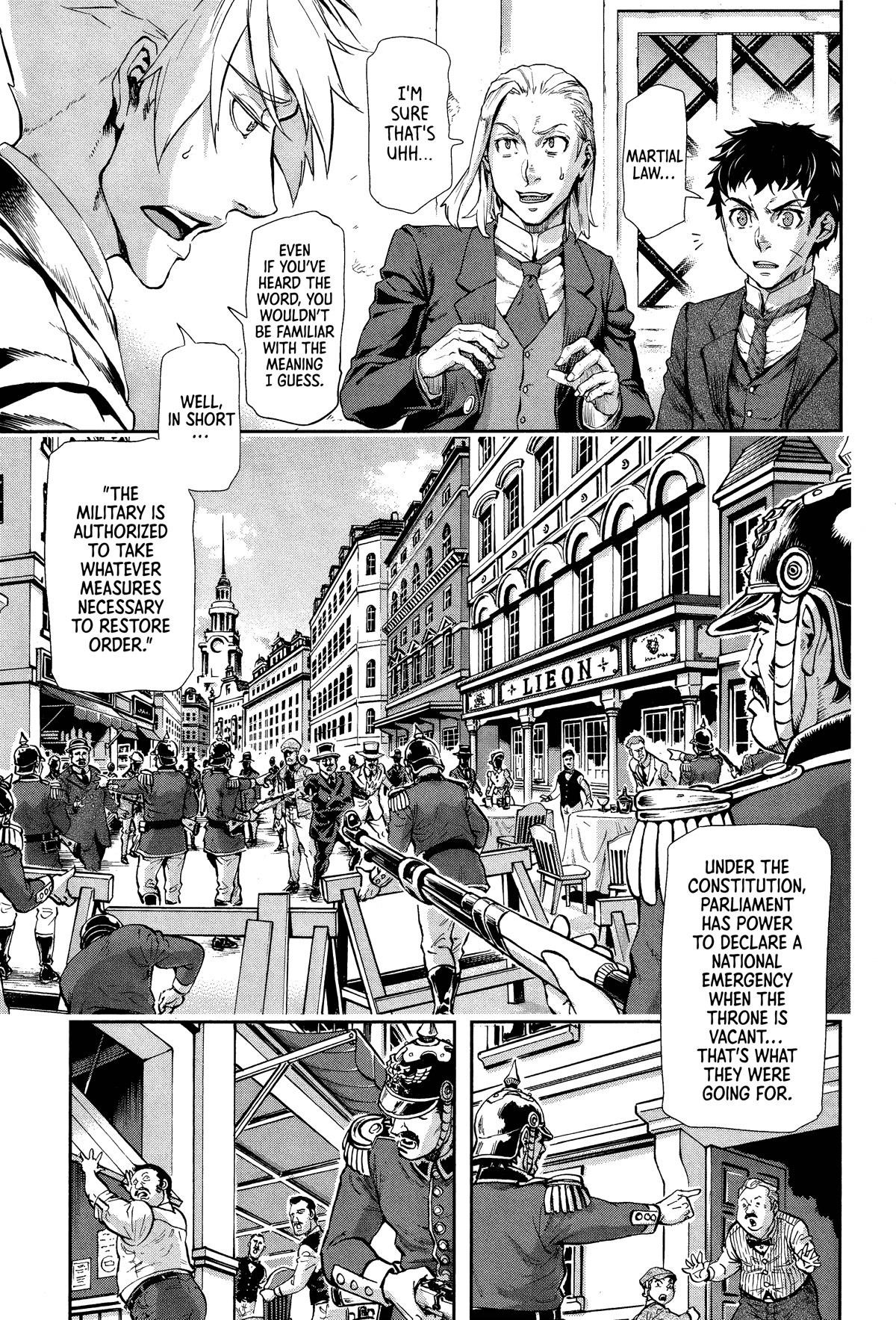 Gunka no Baltzar Chapter 72 - Page 17 in English