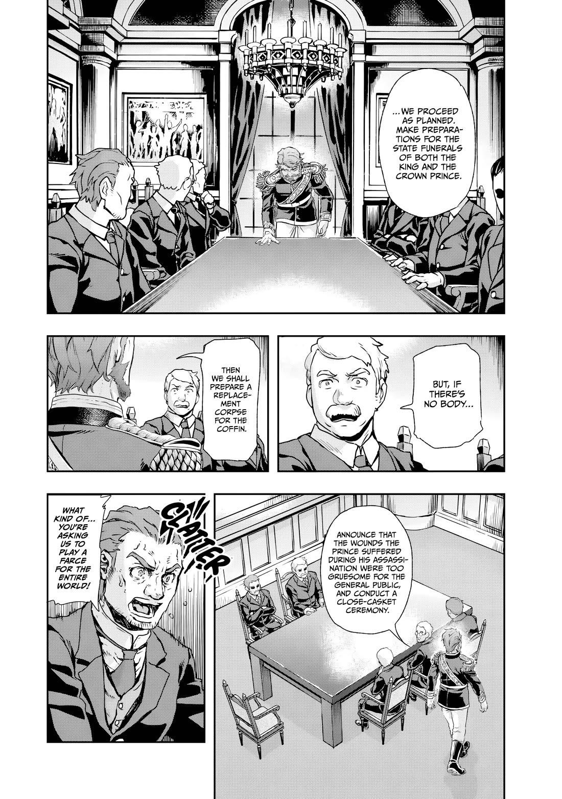 Gunka no Baltzar Chapter 74 - Page 22 in English