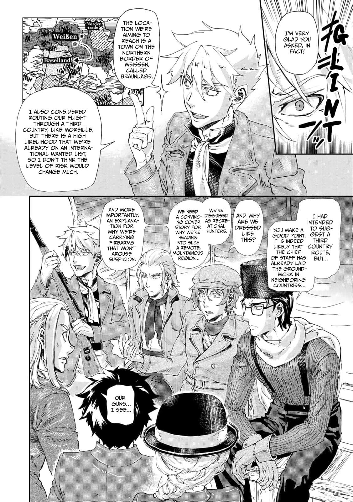 Gunka no Baltzar Chapter 76 - Page 13 in English