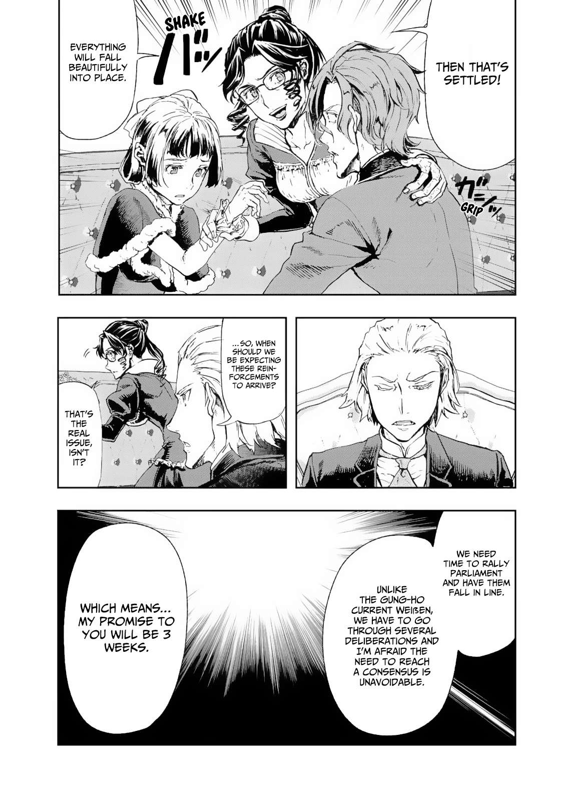 Gunka no Baltzar Chapter 79 - Page 28 in English