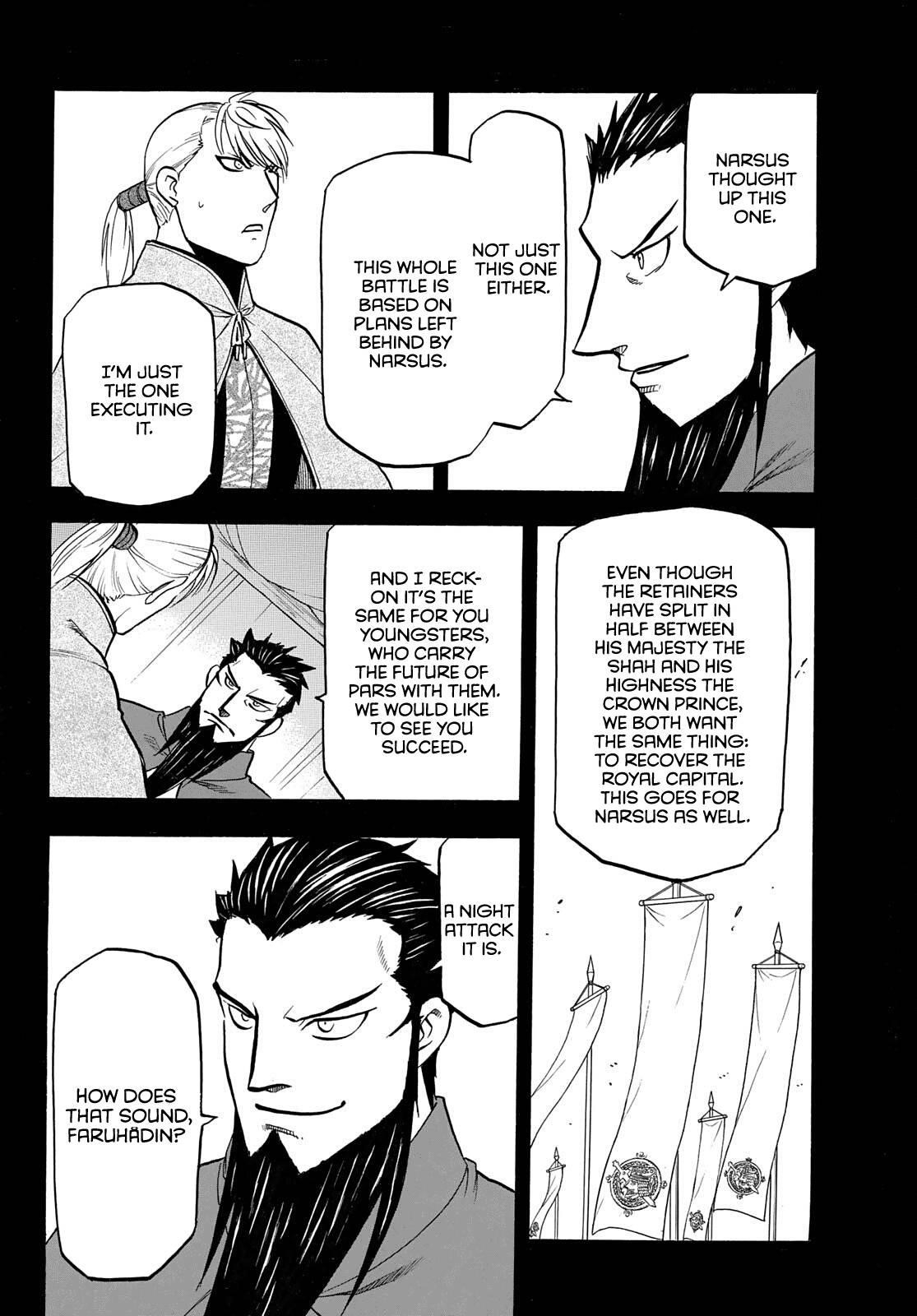The Heroic Legend of Arslan Chapter 109 - Page 12 in English