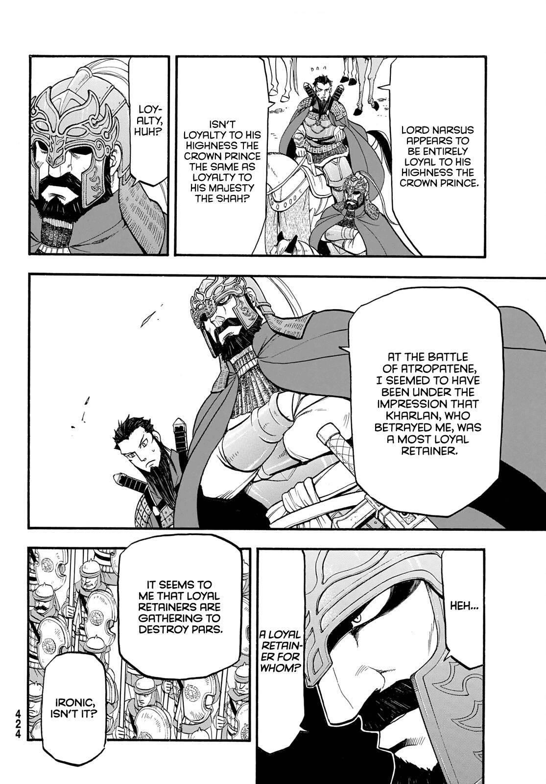 The Heroic Legend of Arslan Chapter 109 - Page 28 in English