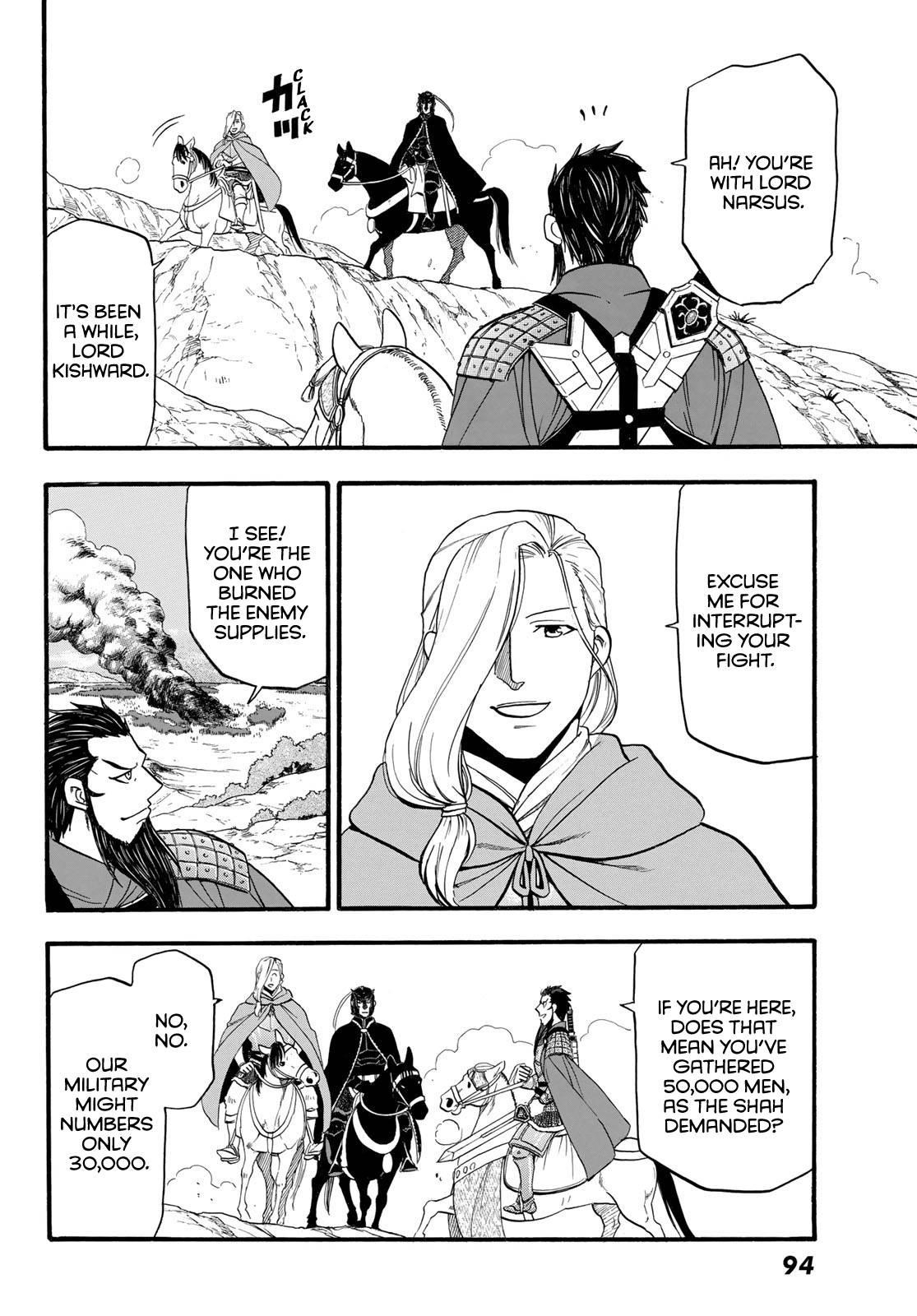 The Heroic Legend of Arslan Chapter 111 - Page 22 in English