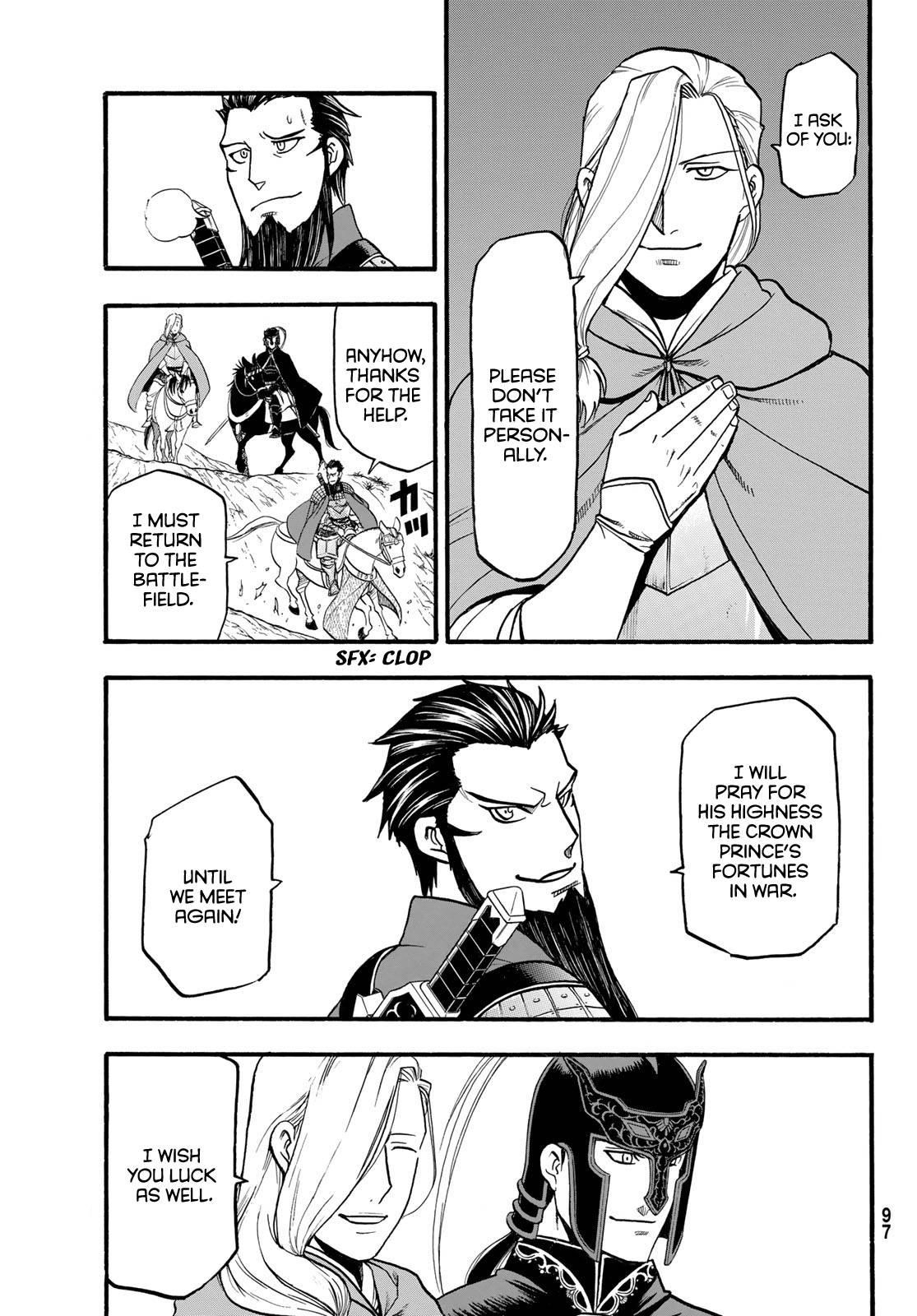 The Heroic Legend of Arslan Chapter 111 - Page 25 in English