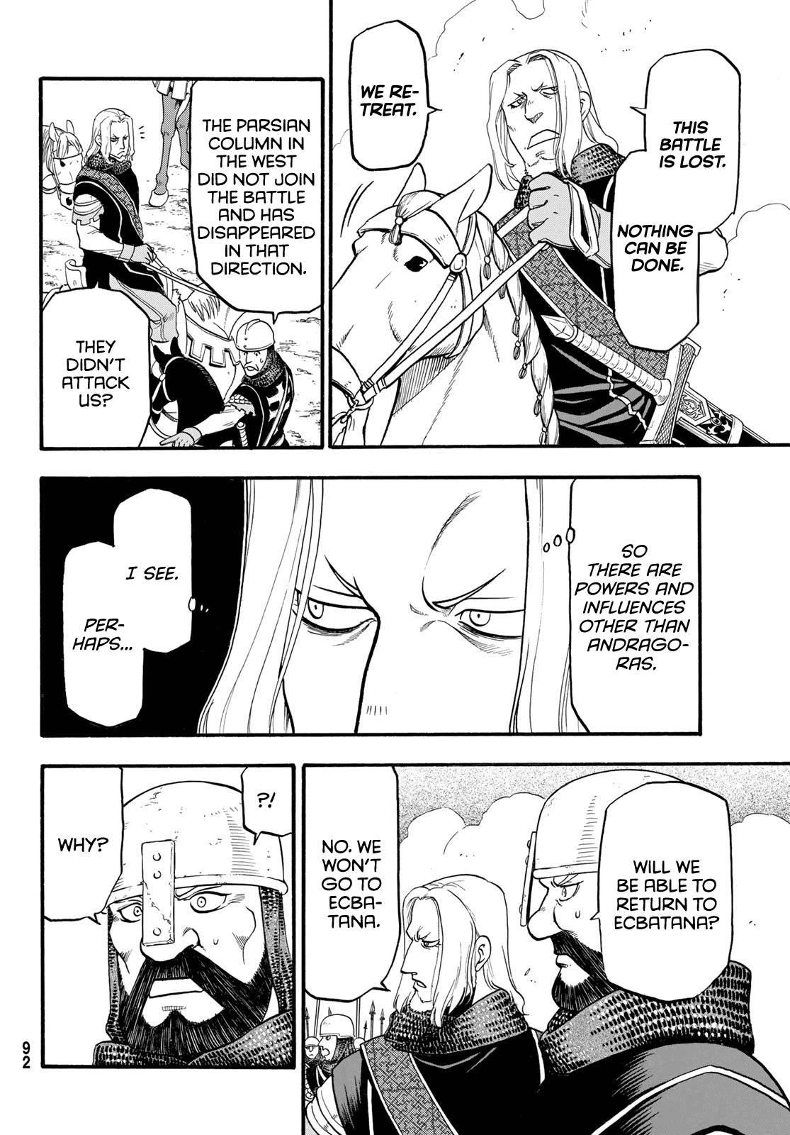 The Heroic Legend of Arslan Chapter 112 - Page 16 in English