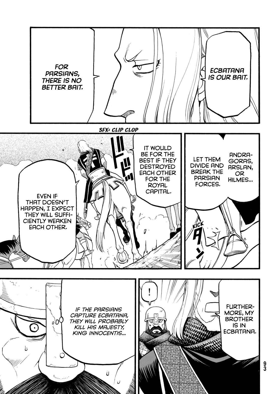 The Heroic Legend of Arslan Chapter 112 - Page 17 in English
