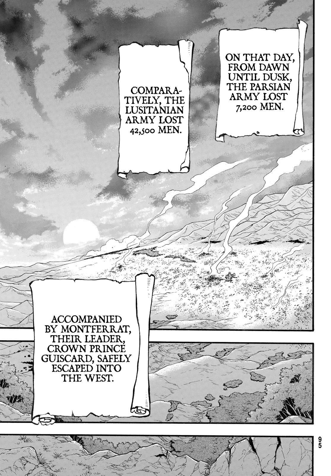 The Heroic Legend of Arslan Chapter 112 - Page 19 in English