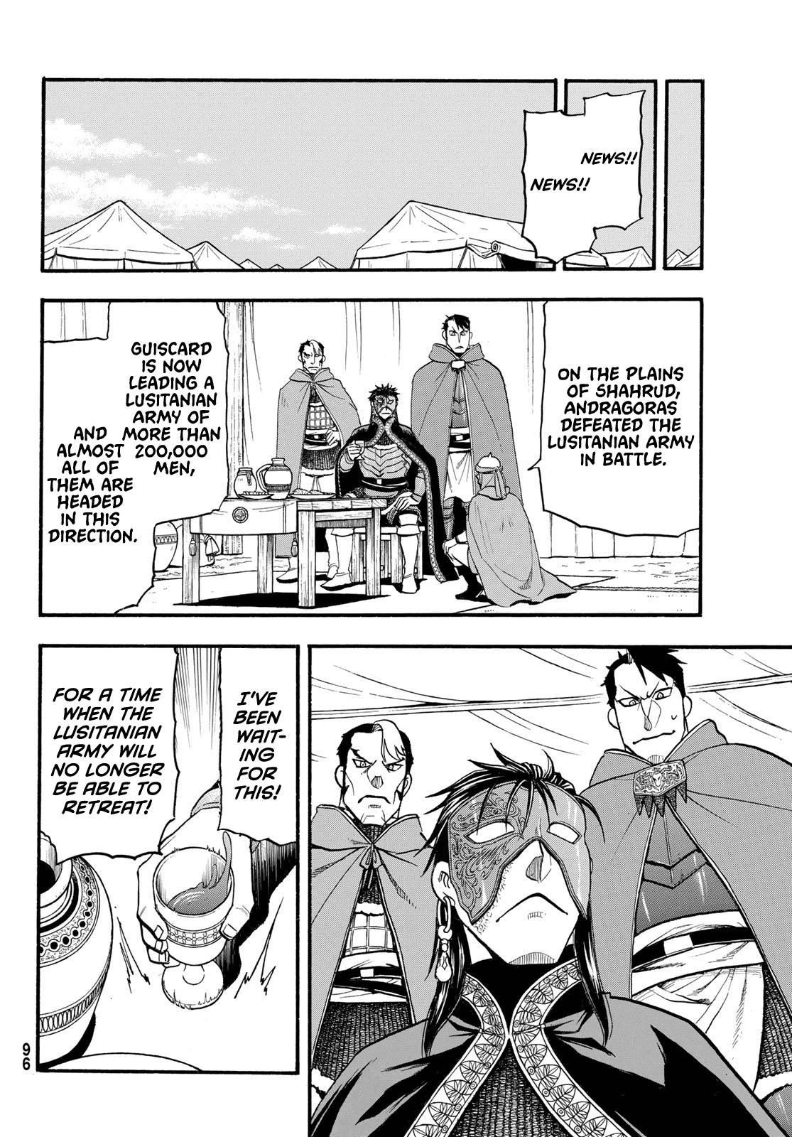 The Heroic Legend of Arslan Chapter 112 - Page 20 in English