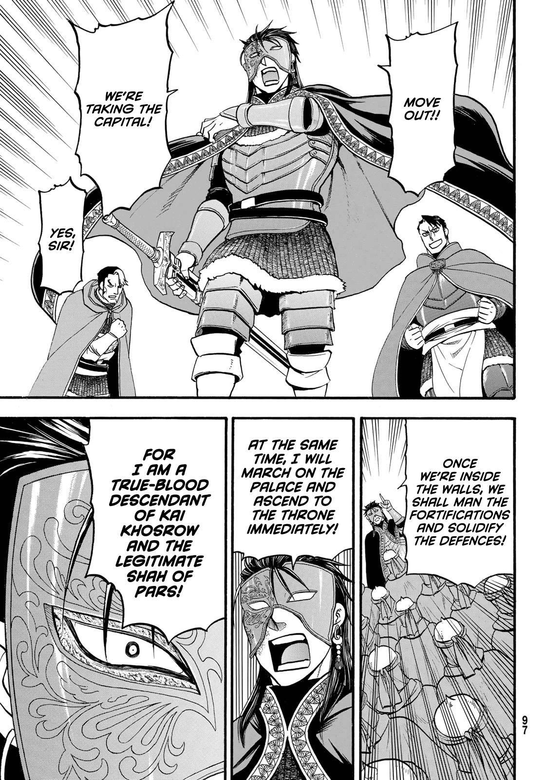The Heroic Legend of Arslan Chapter 112 - Page 21 in English