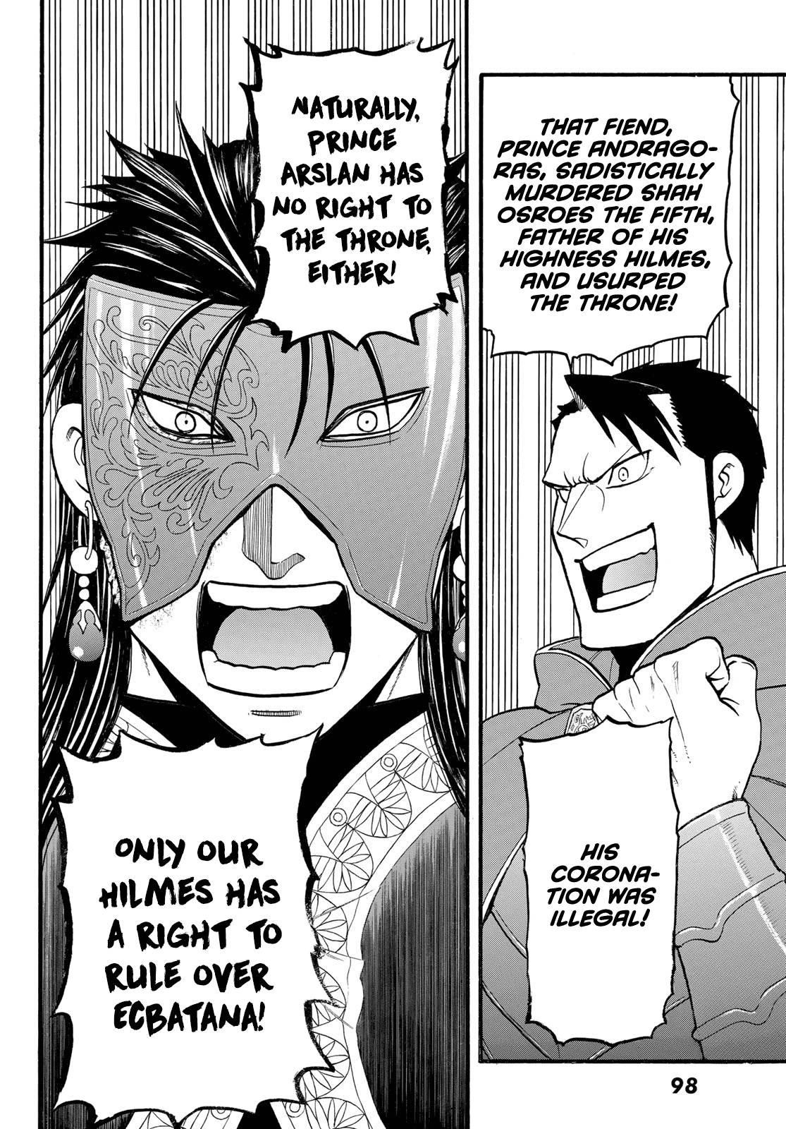 The Heroic Legend of Arslan Chapter 112 - Page 22 in English