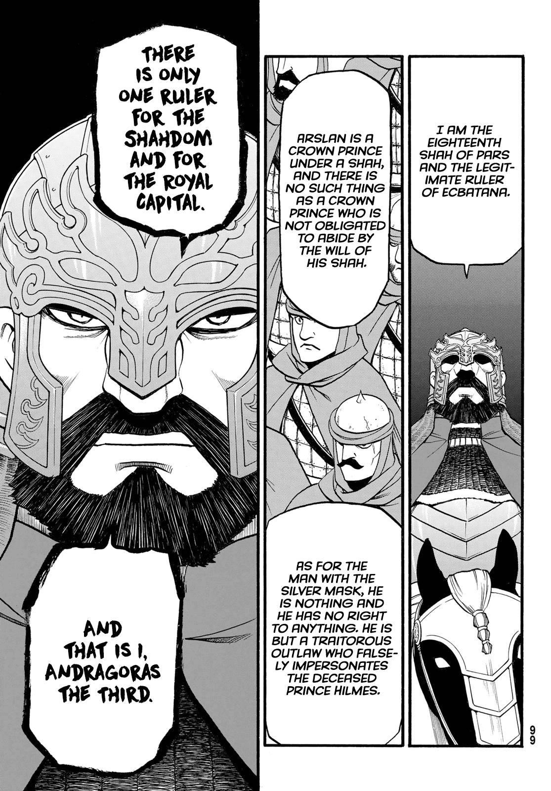 The Heroic Legend of Arslan Chapter 112 - Page 23 in English