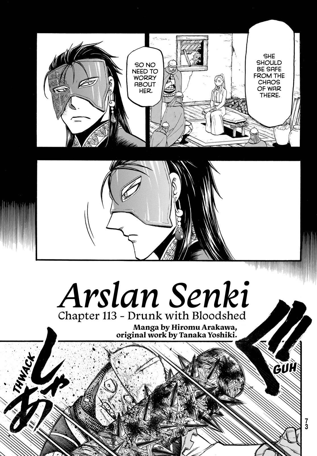 The Heroic Legend of Arslan Chapter 113 - Page 4 in English