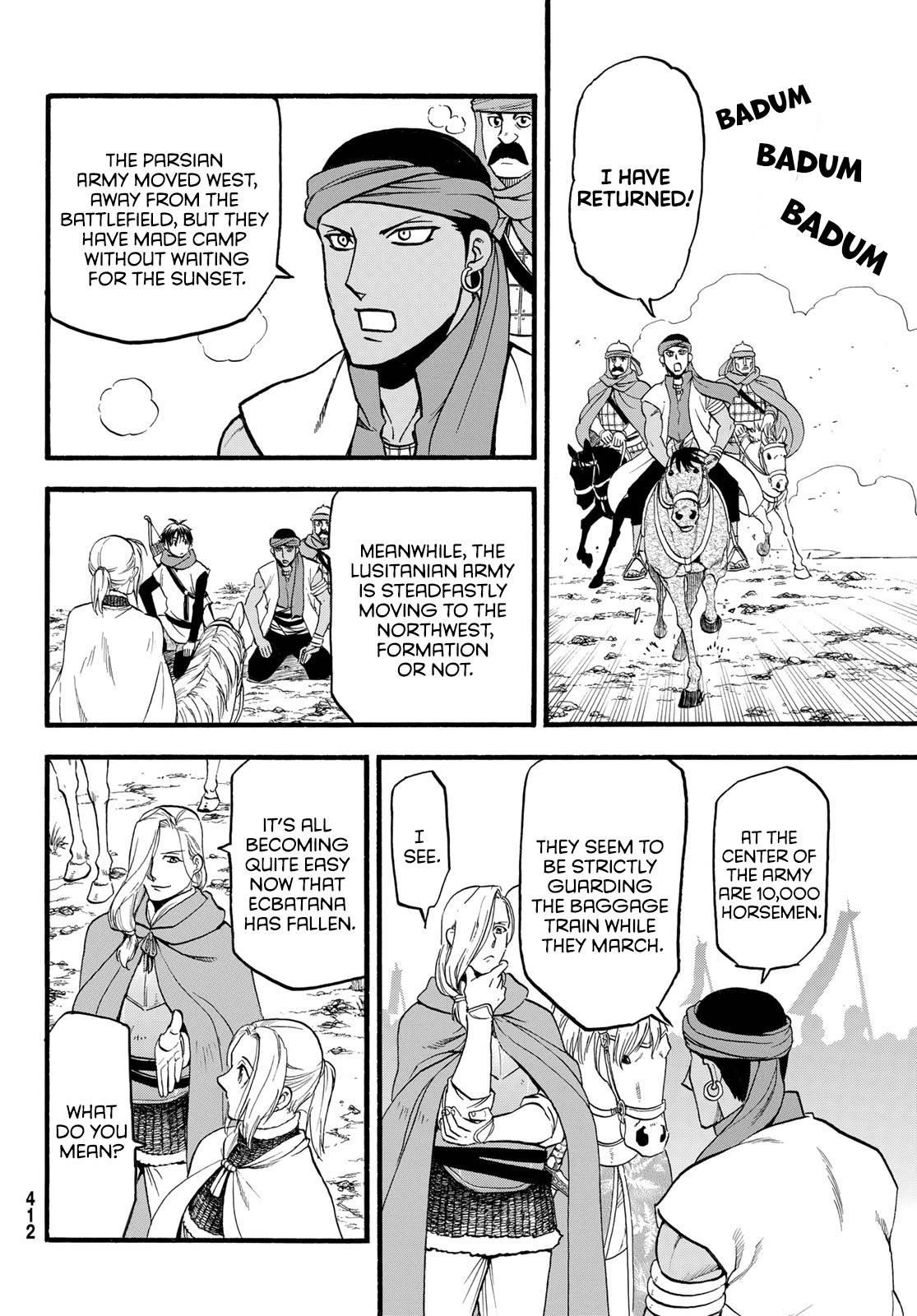 The Heroic Legend of Arslan Chapter 114 - Page 18 in English
