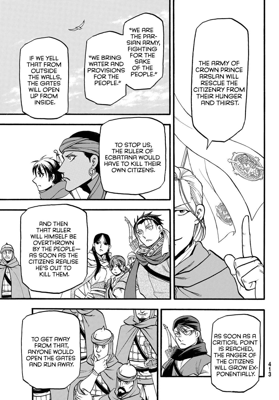 The Heroic Legend of Arslan Chapter 114 - Page 19 in English