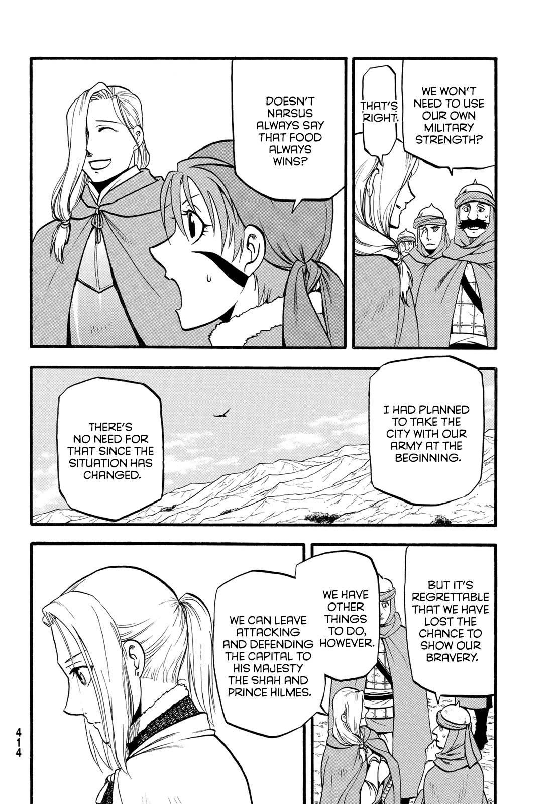 The Heroic Legend of Arslan Chapter 114 - Page 20 in English