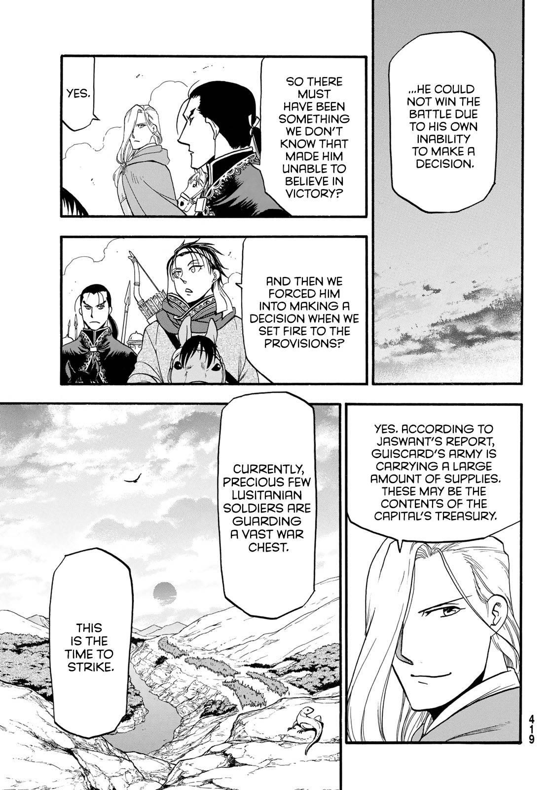 The Heroic Legend of Arslan Chapter 114 - Page 25 in English