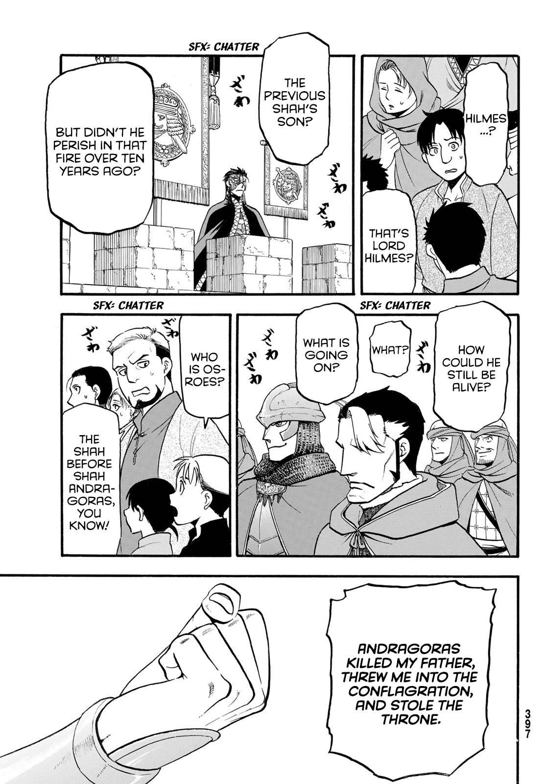 The Heroic Legend of Arslan Chapter 114 - Page 3 in English