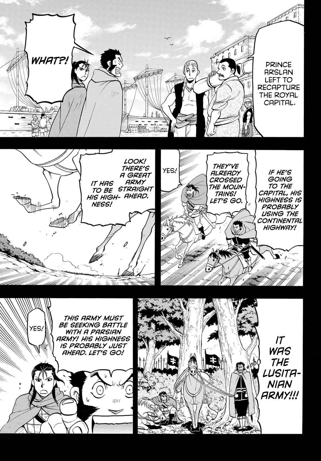 The Heroic Legend of Arslan Chapter 115 - Page 19 in English