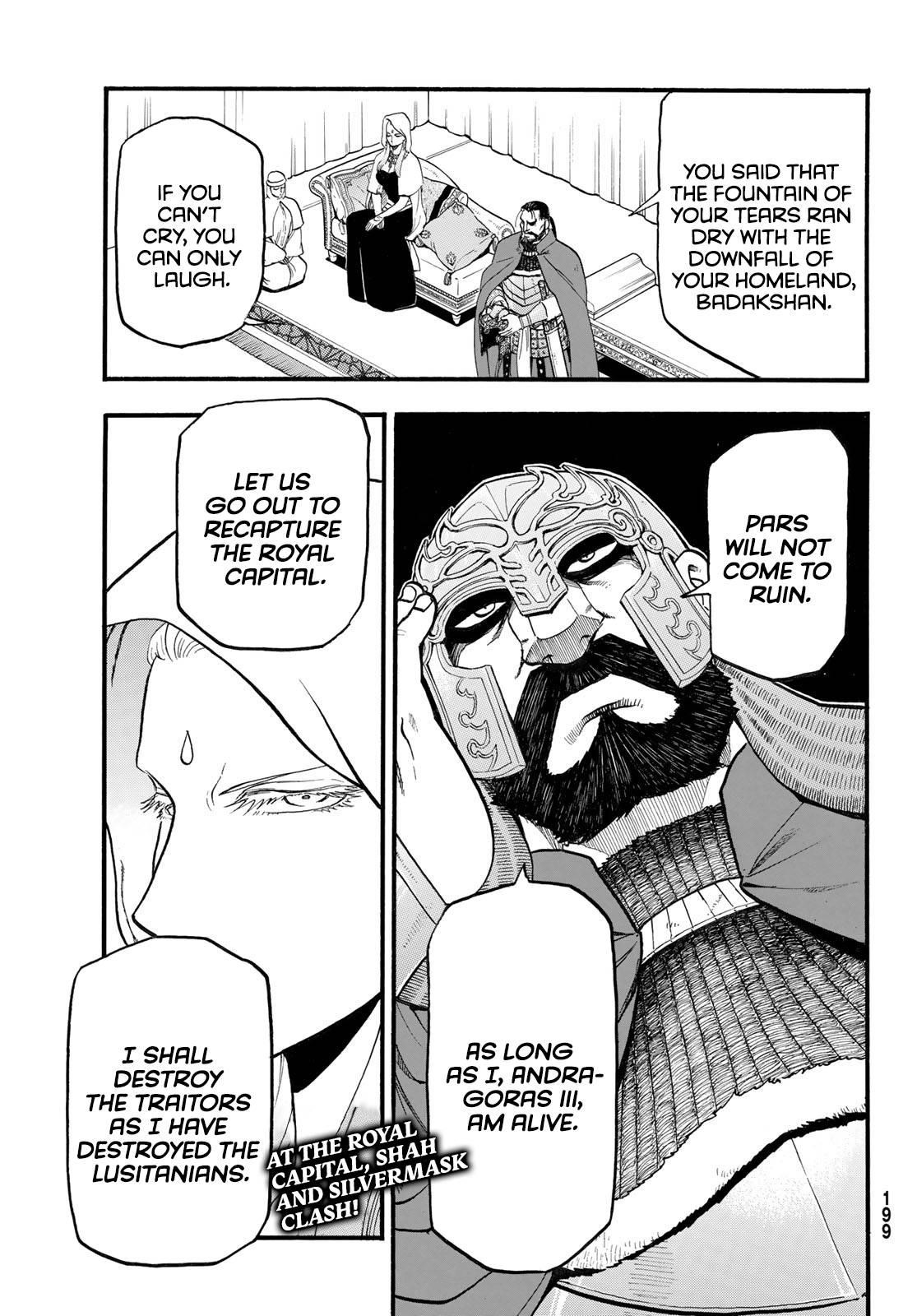 The Heroic Legend of Arslan Chapter 115 - Page 31 in English