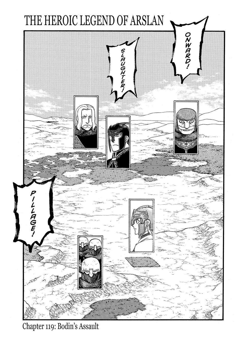 The Heroic Legend of Arslan Chapter 119 - Page 3 in English