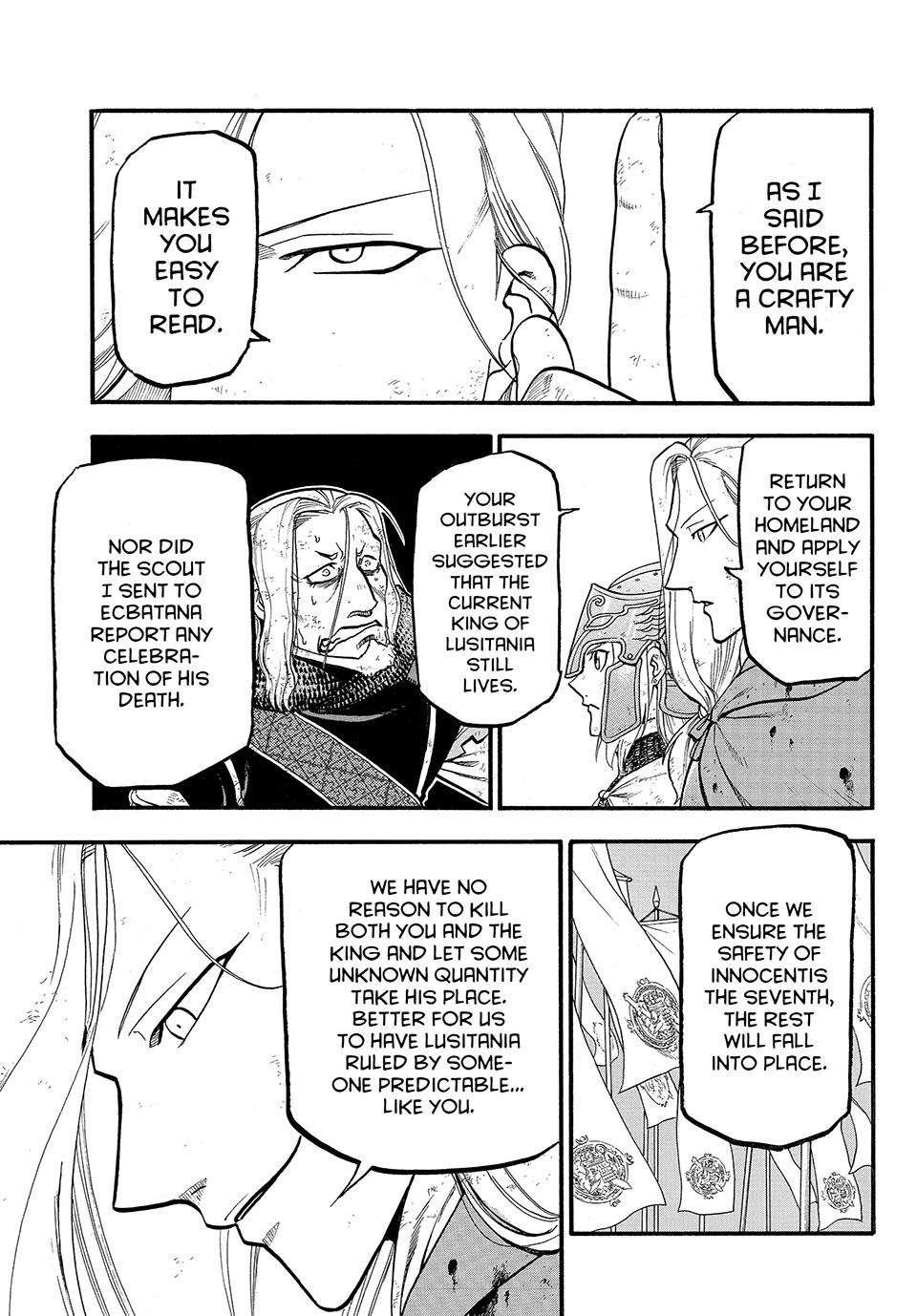 The Heroic Legend of Arslan Chapter 122 - Page 17 in English