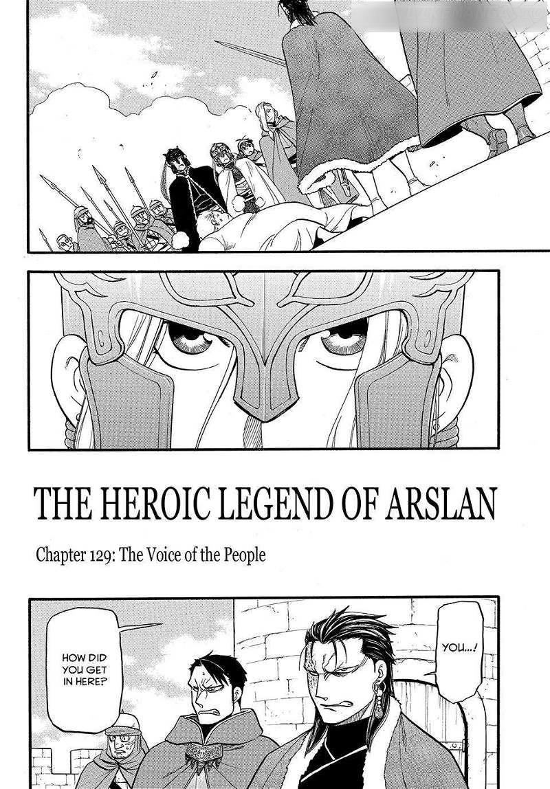 The Heroic Legend of Arslan Chapter 129 - Page 3 in English