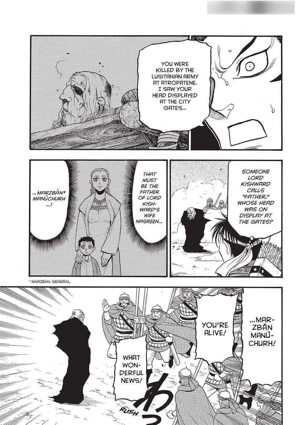The Heroic Legend of Arslan Chapter 132 - Page 17 in English